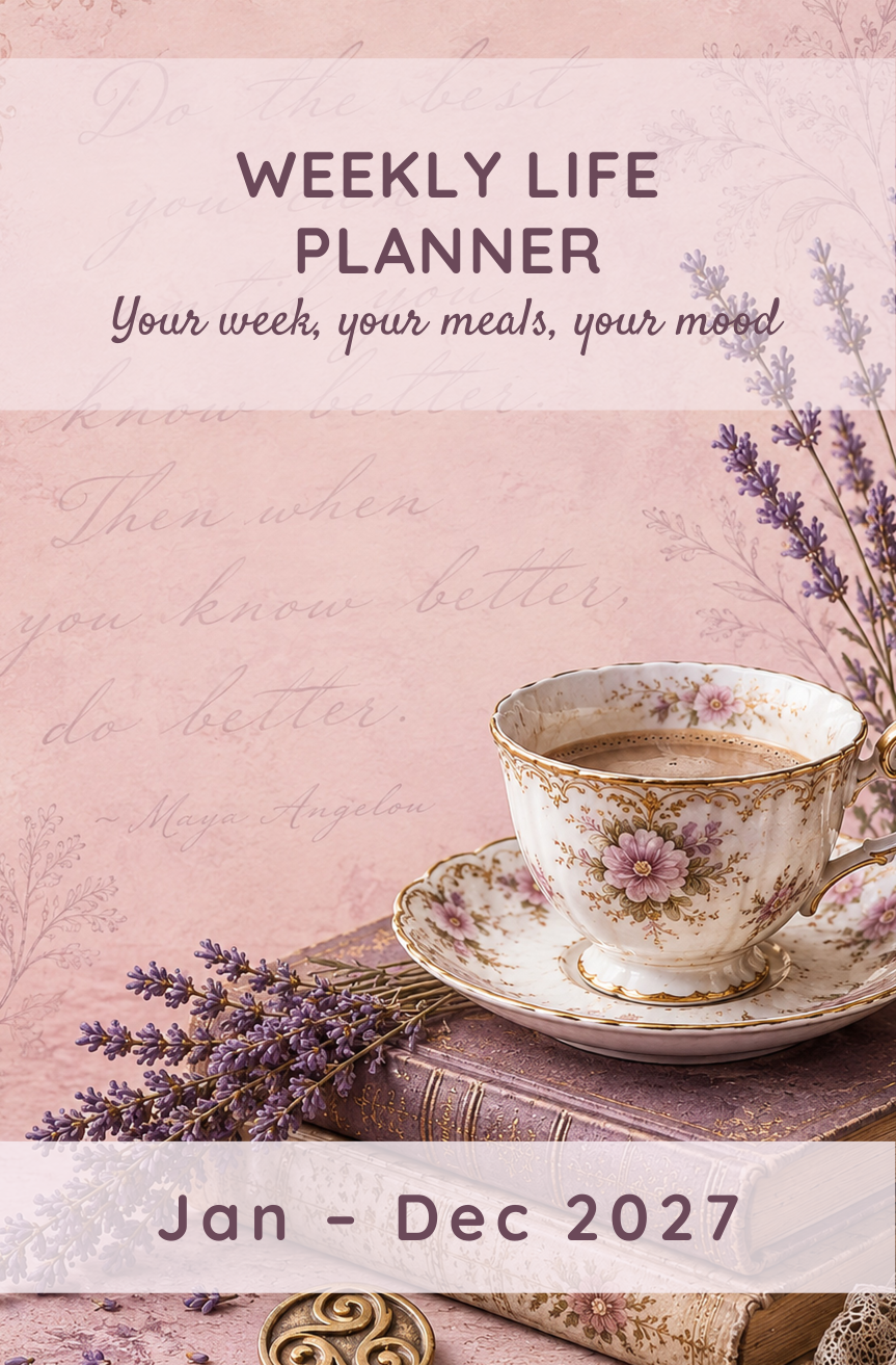 Everyday and weekly planners