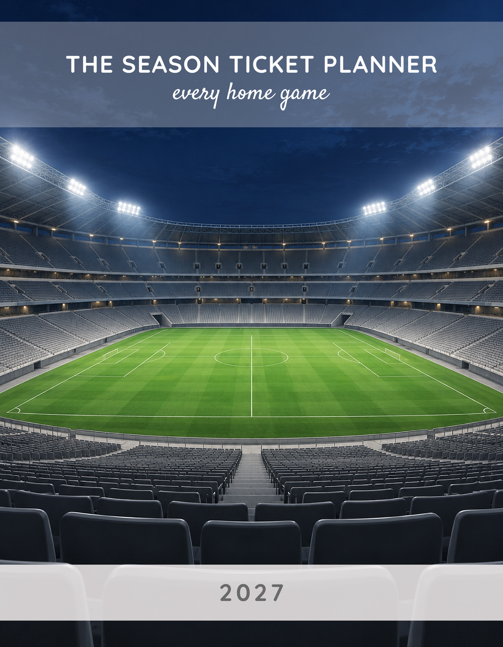 The Season Ticket Planner 2027 cover