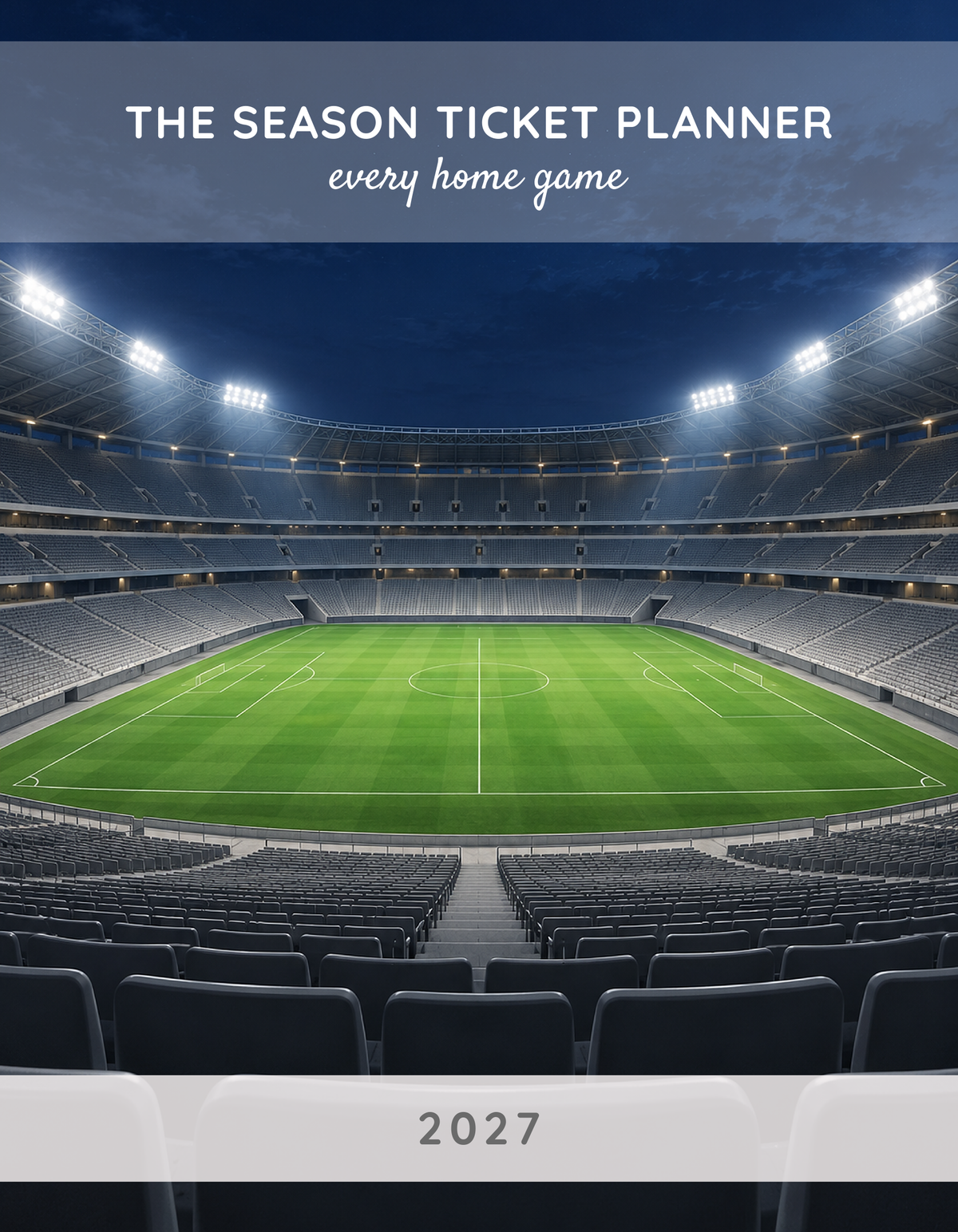 The Season Ticket Planner 2027 cover