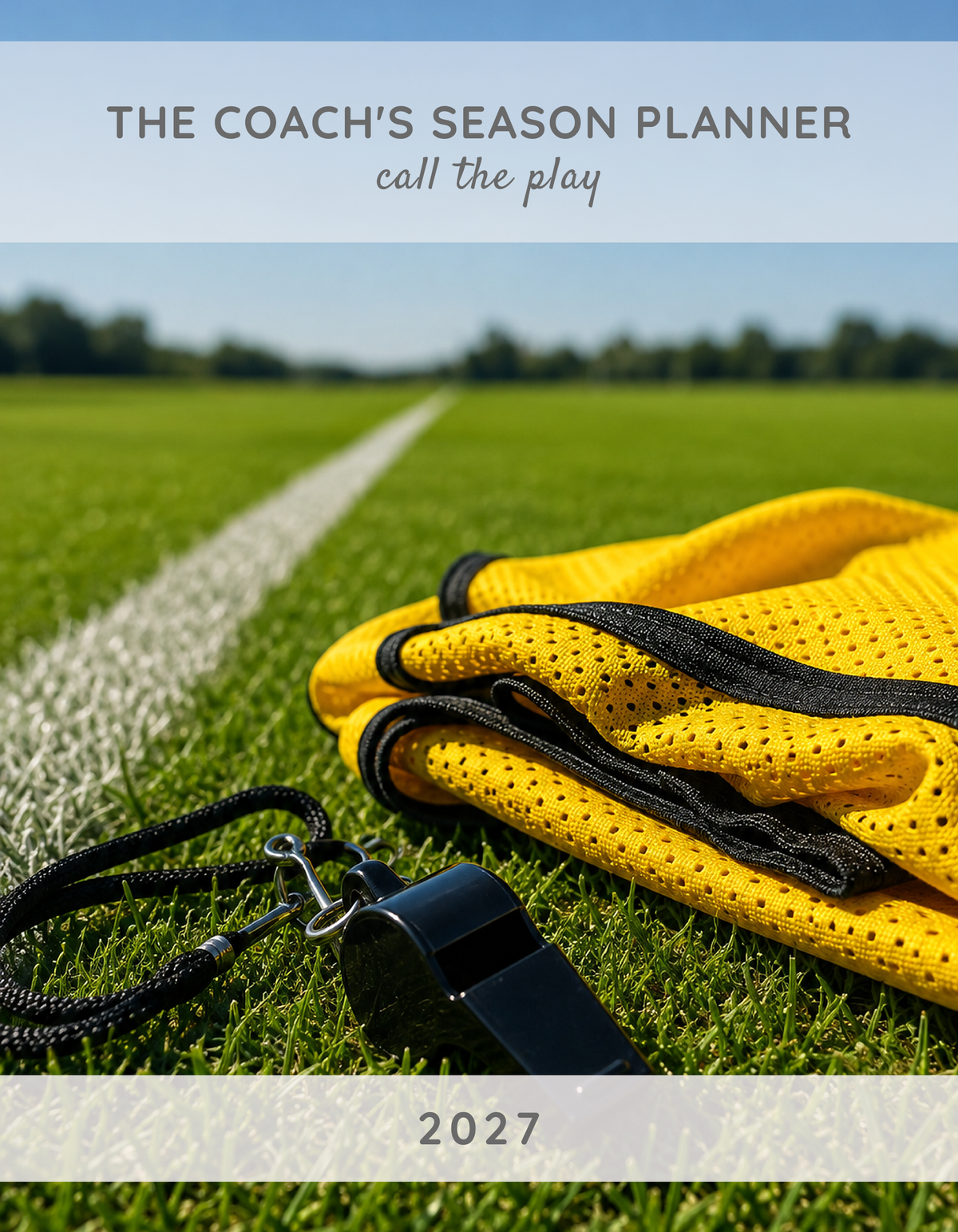 The Coach's Season Planner 2027 cover