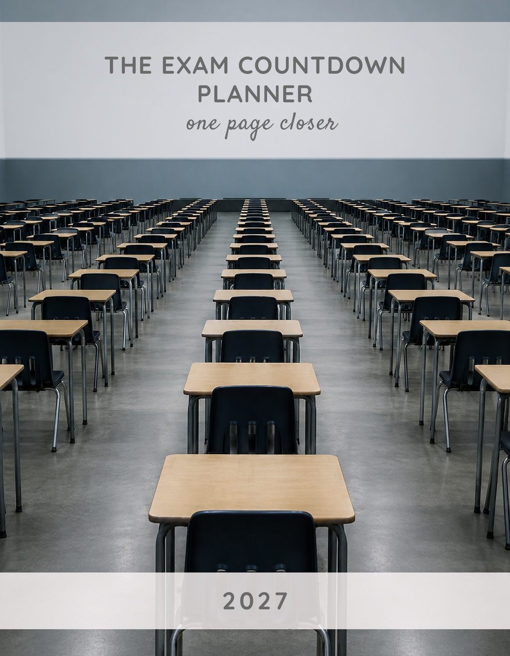 The Exam Countdown Planner 2027 cover