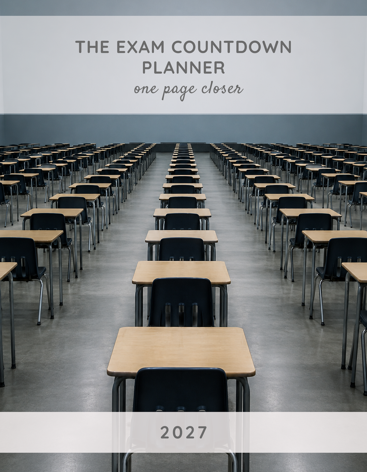 The Exam Countdown Planner 2027 cover