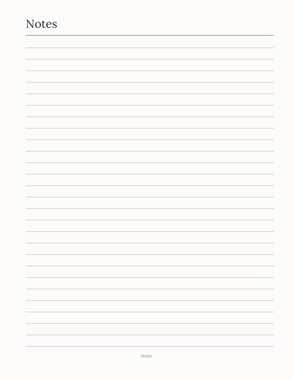 Build Your Own Everyday Planner 2027 — sample page 7