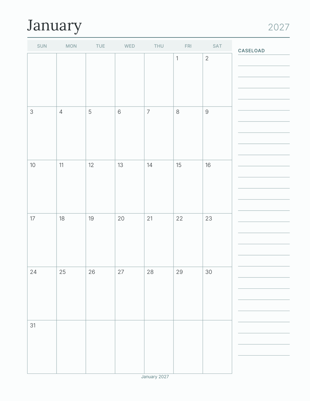 The Career Counselor's Planner 2027 — sample page 8