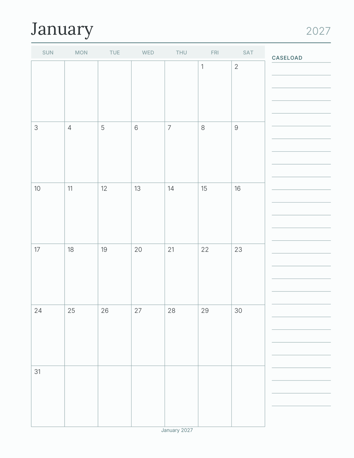 The Career Counselor's Planner 2027 — sample page 8