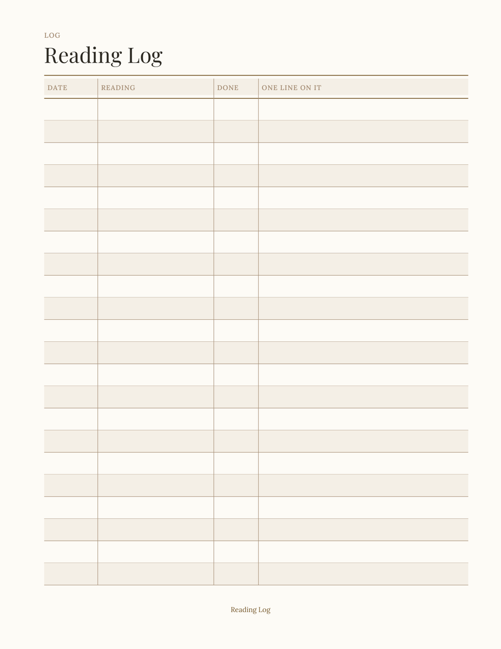 The Scripture Reading Planner 2027 — sample page 3