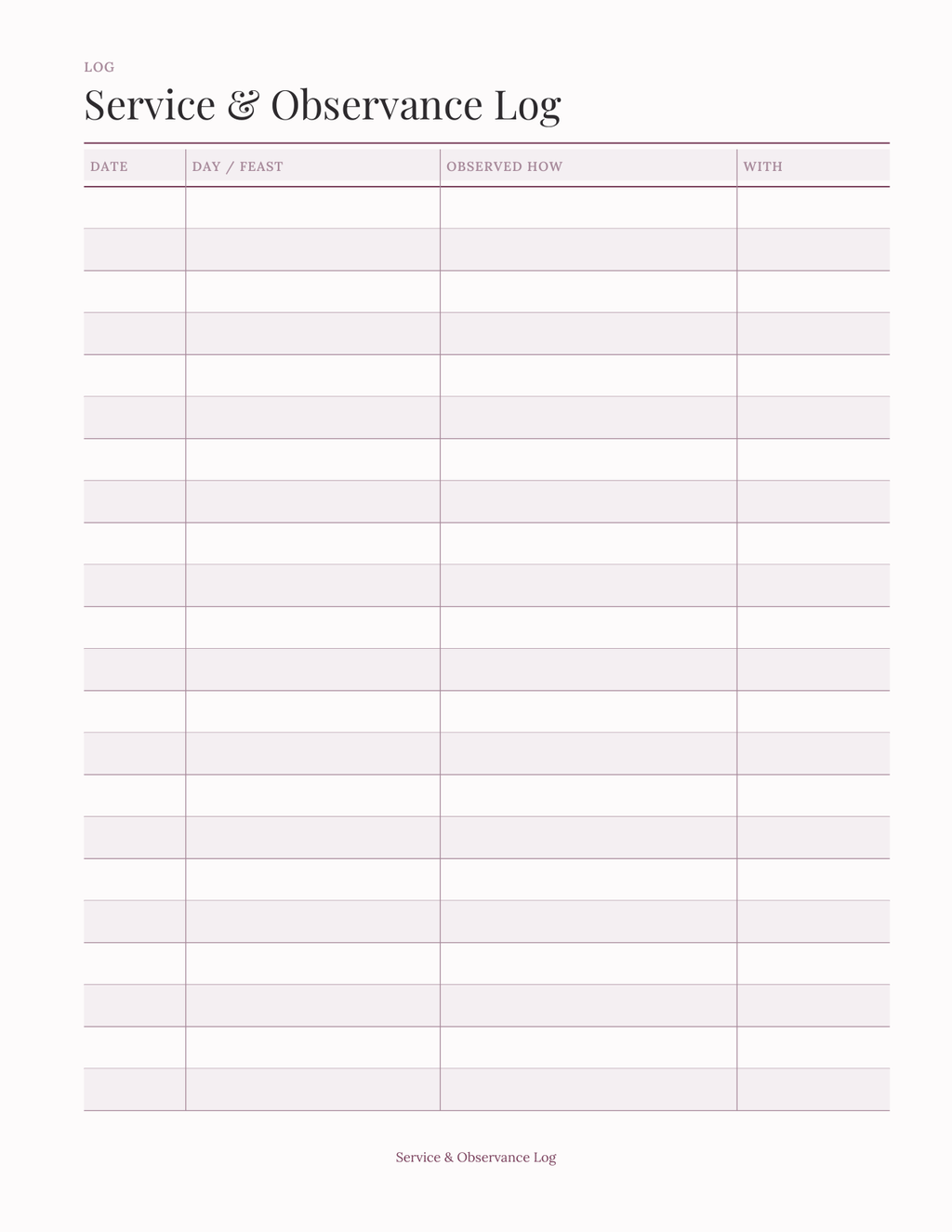 The Liturgical Year Companion 2027 — sample page 3