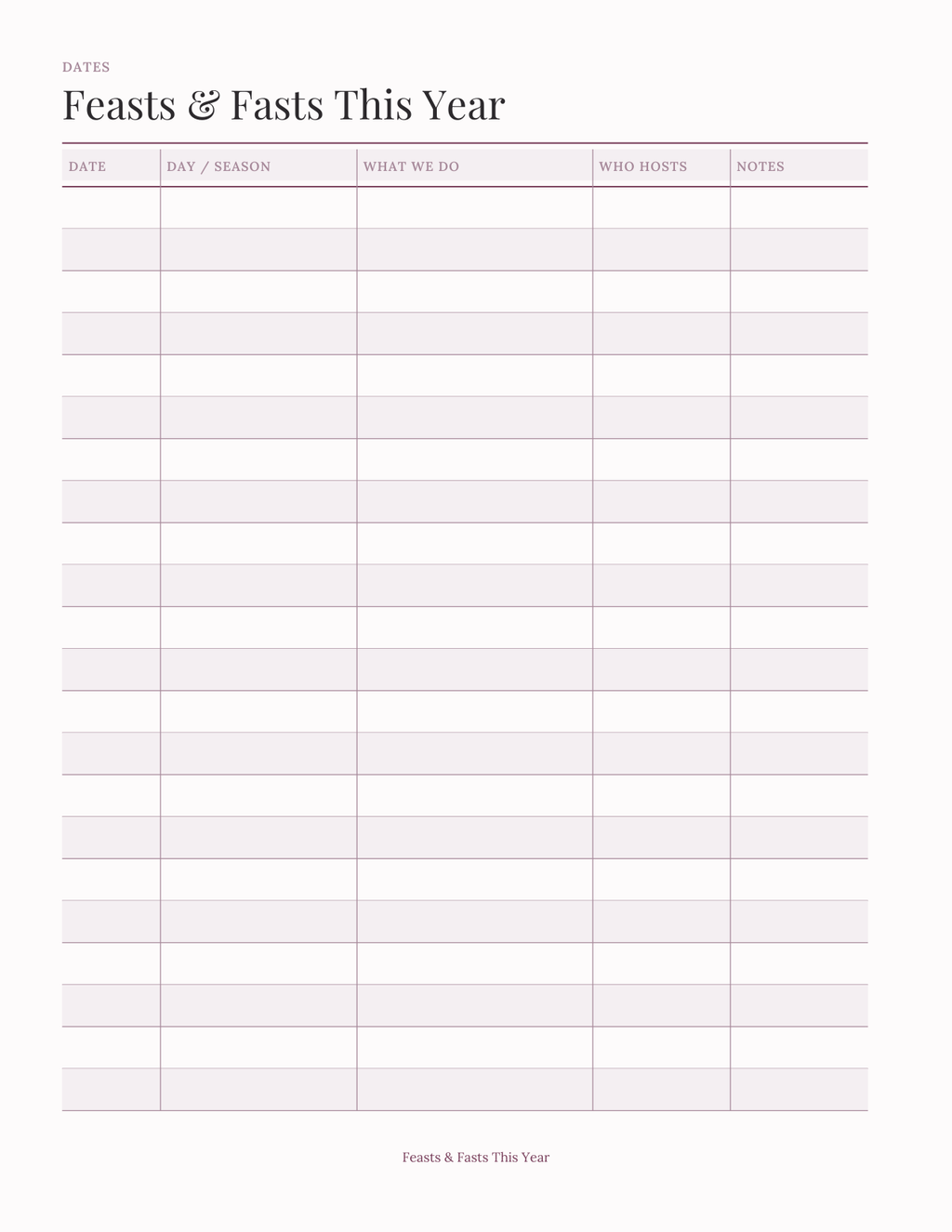 The Liturgical Year Companion 2027 — sample page 8