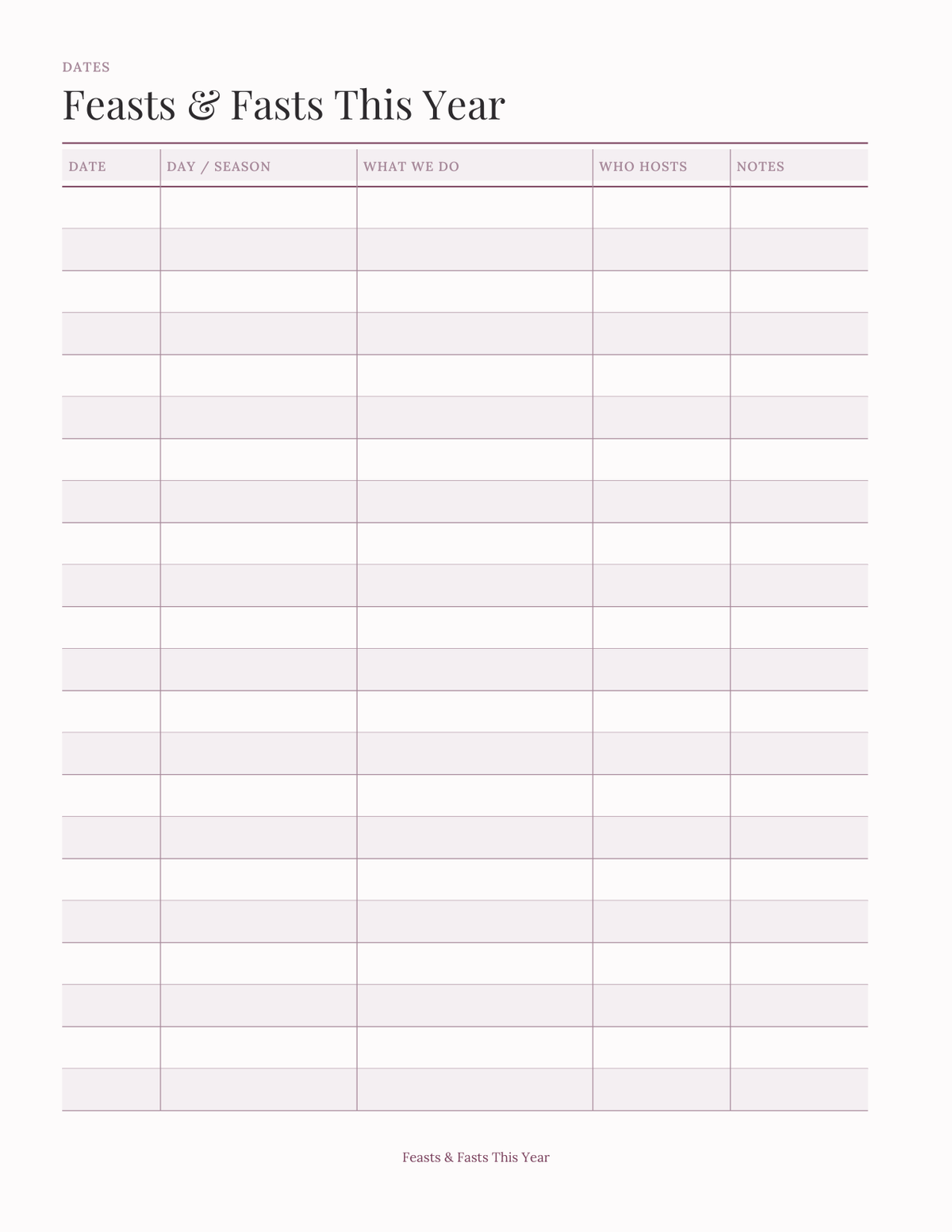 The Liturgical Year Companion 2027 — sample page 8