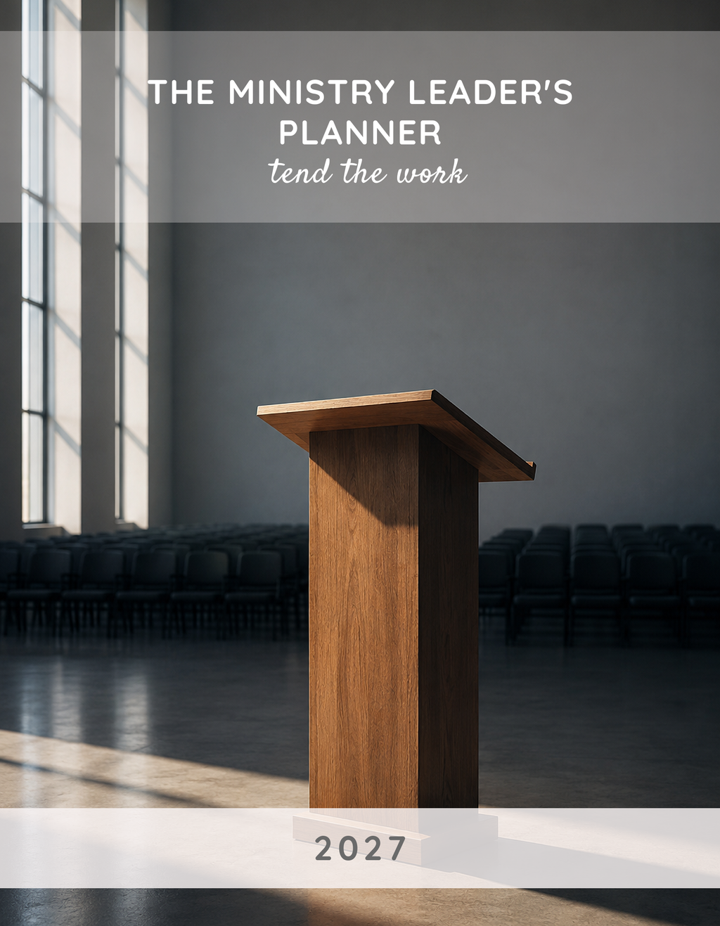 The Ministry Leader's Planner 2027 cover