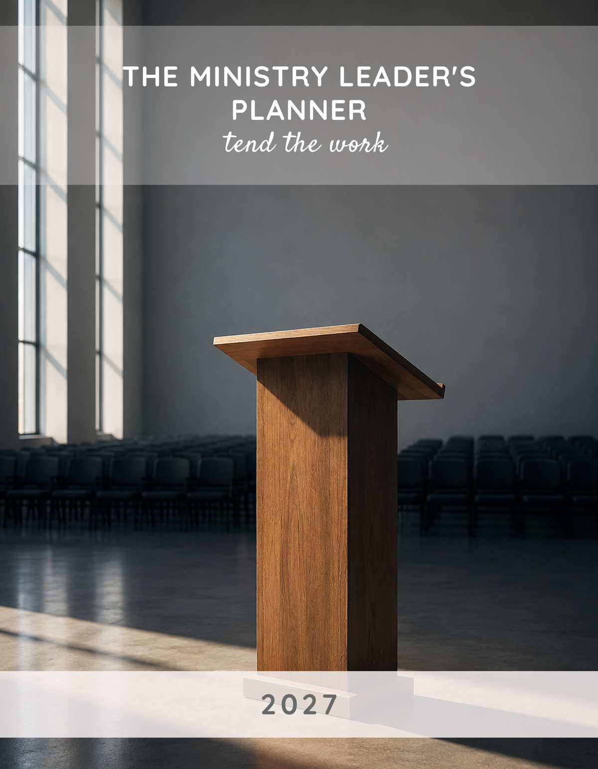 The Ministry Leader's Planner 2027 cover