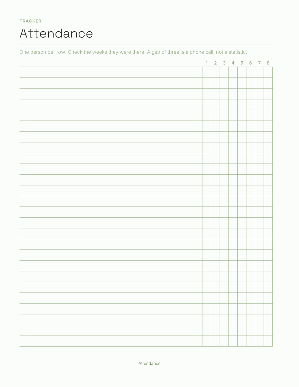 The Ministry Leader's Planner 2027 — sample page 4