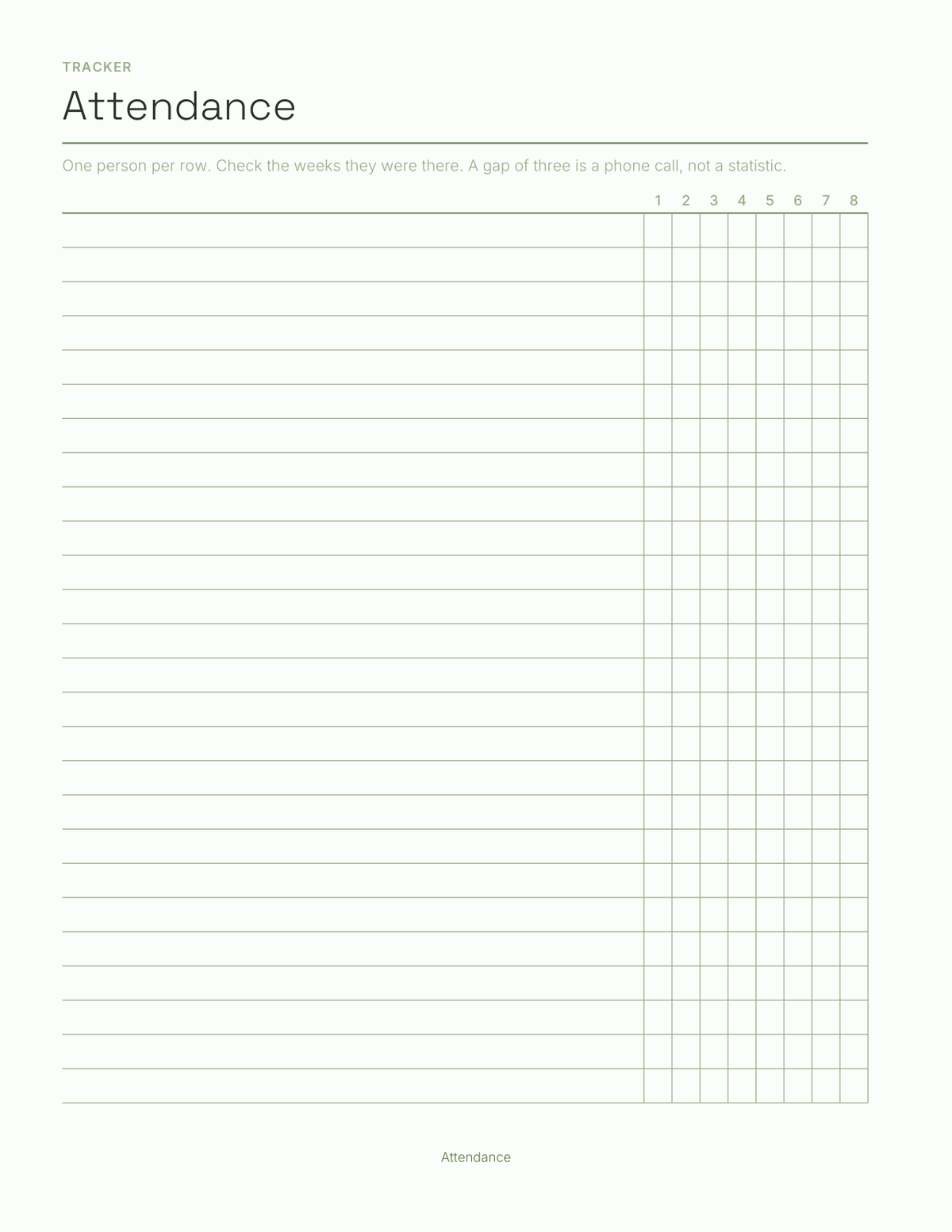 The Ministry Leader's Planner 2027 — sample page 4