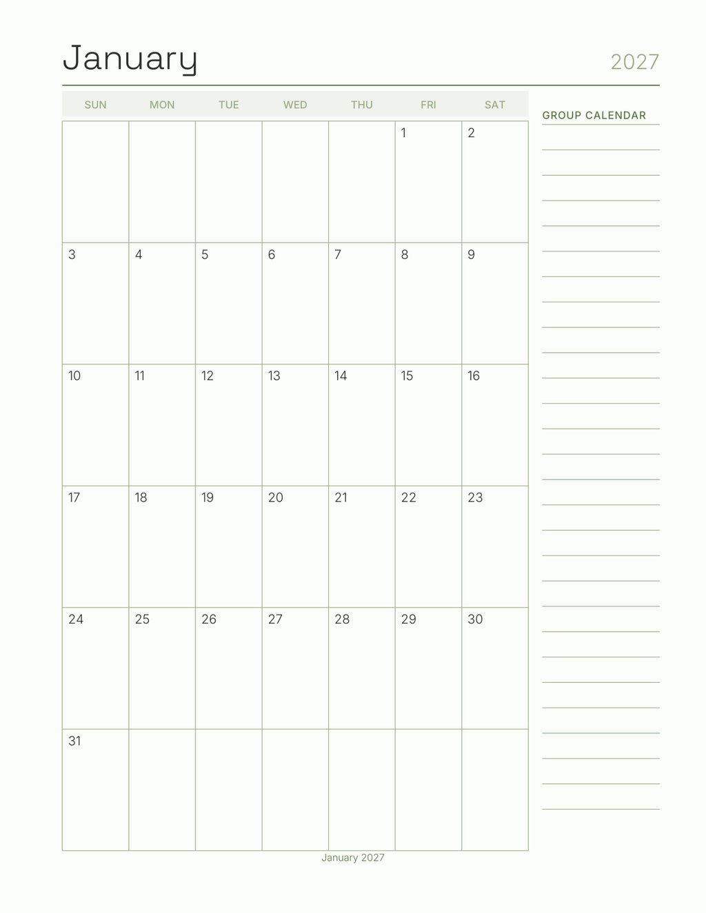 The Ministry Leader's Planner 2027 — sample page 5