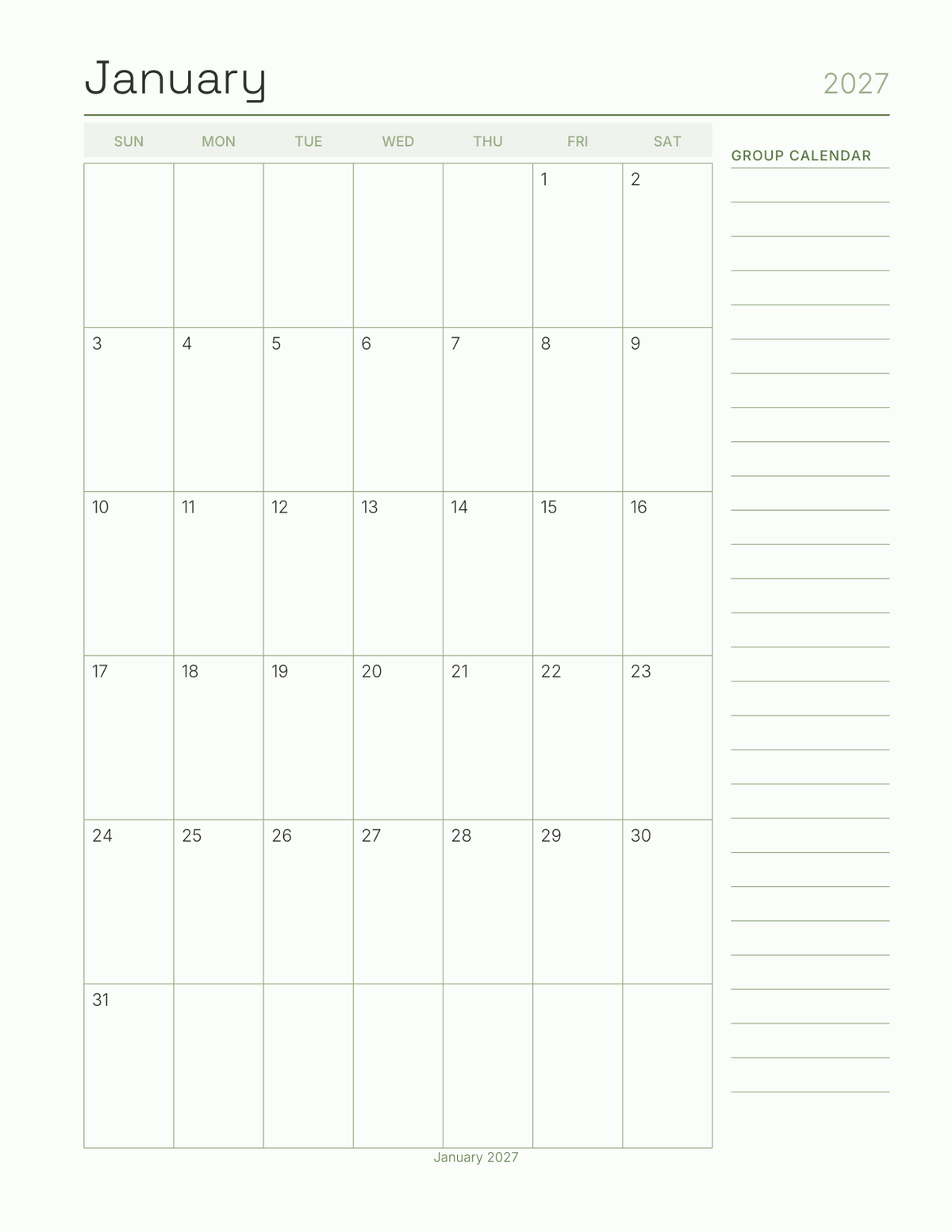 The Ministry Leader's Planner 2027 — sample page 5