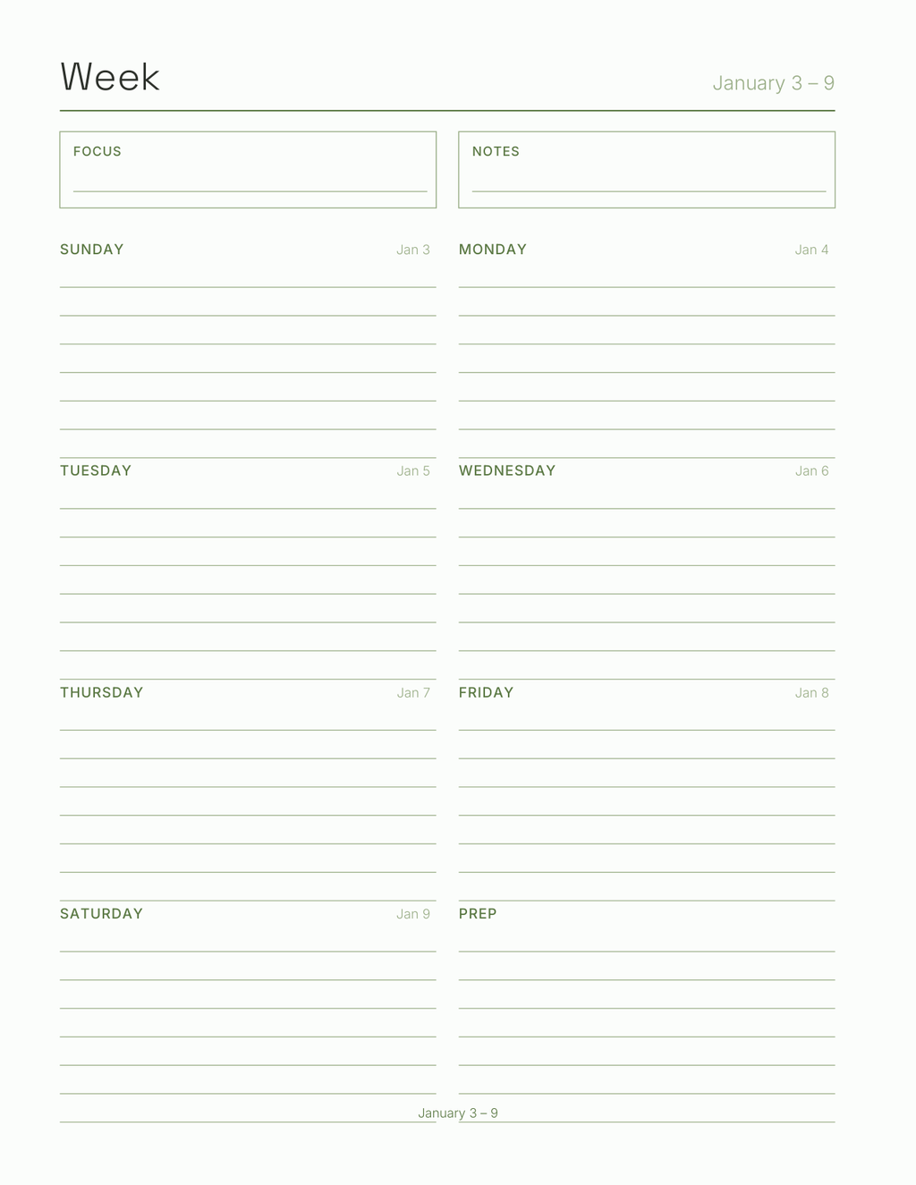 The Ministry Leader's Planner 2027 — sample page 6