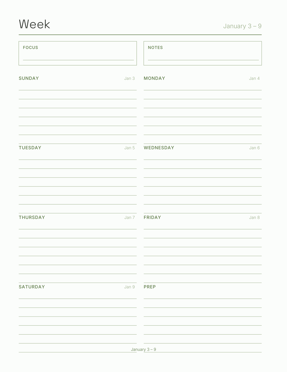 The Ministry Leader's Planner 2027 — sample page 6