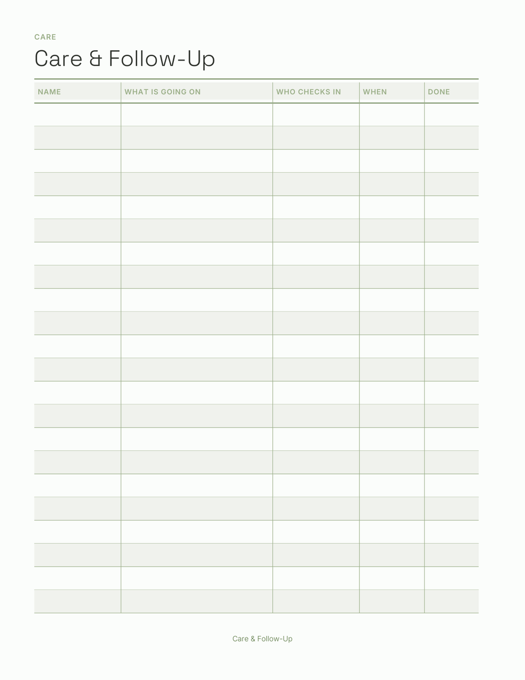 The Ministry Leader's Planner 2027 — sample page 8