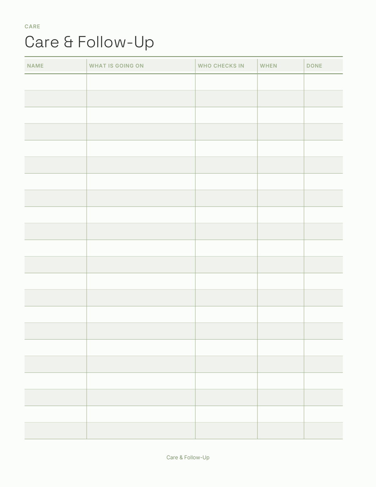 The Ministry Leader's Planner 2027 — sample page 8
