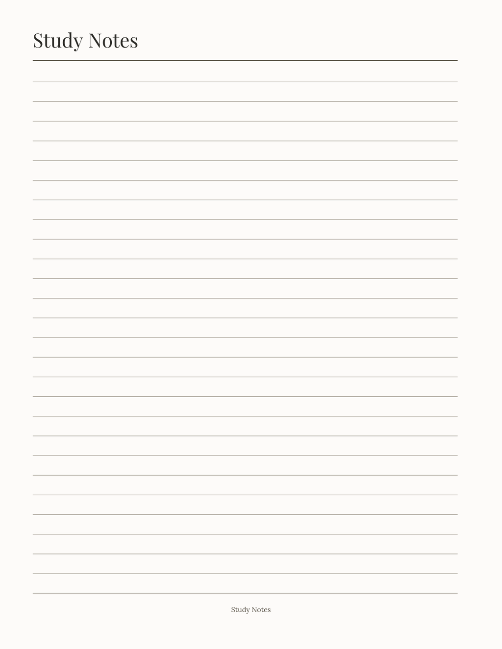The Sermon & Study Notes Planner 2027 — sample page 4
