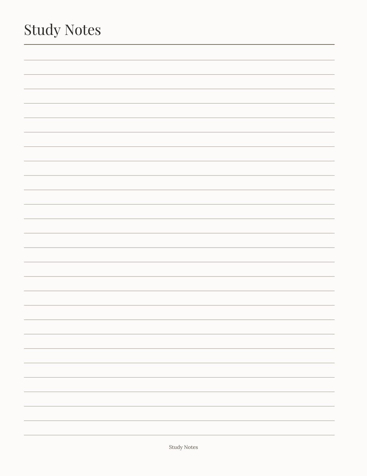 The Sermon & Study Notes Planner 2027 — sample page 4