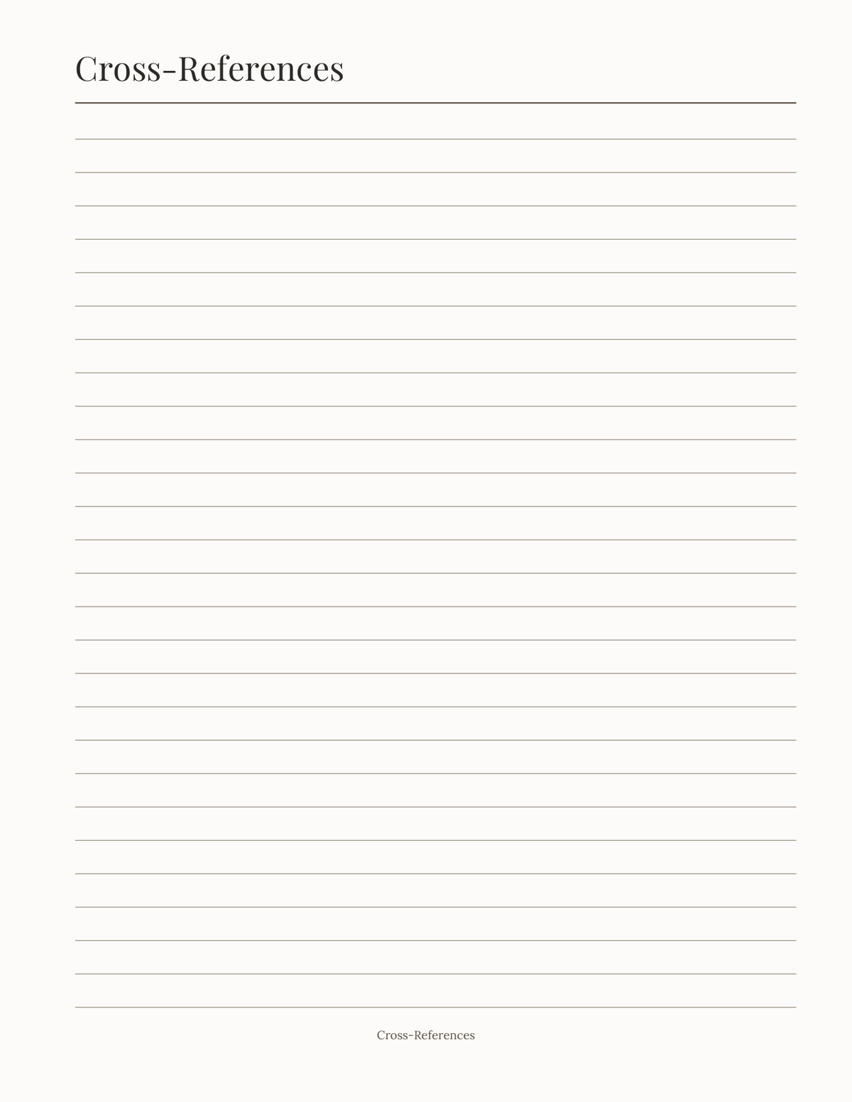 The Sermon & Study Notes Planner 2027 — sample page 7