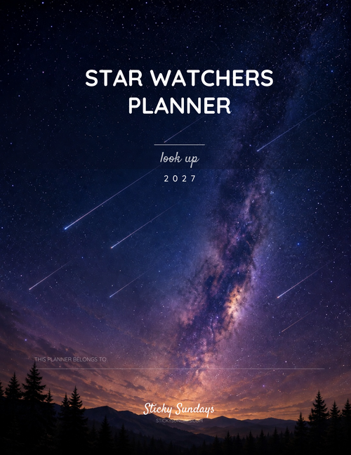 Star Watchers Planner 2027 cover