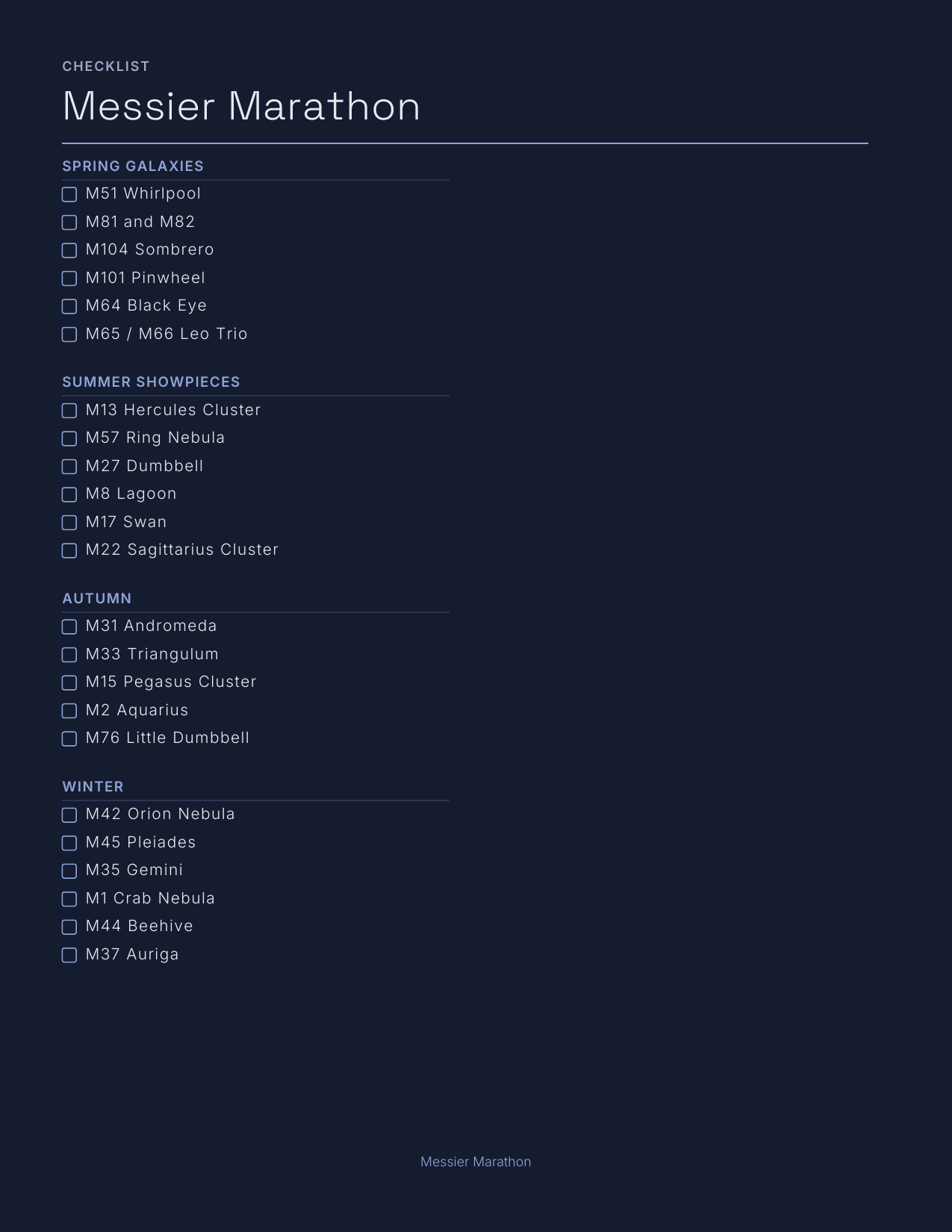 Star Watchers Planner 2027 — sample page 4
