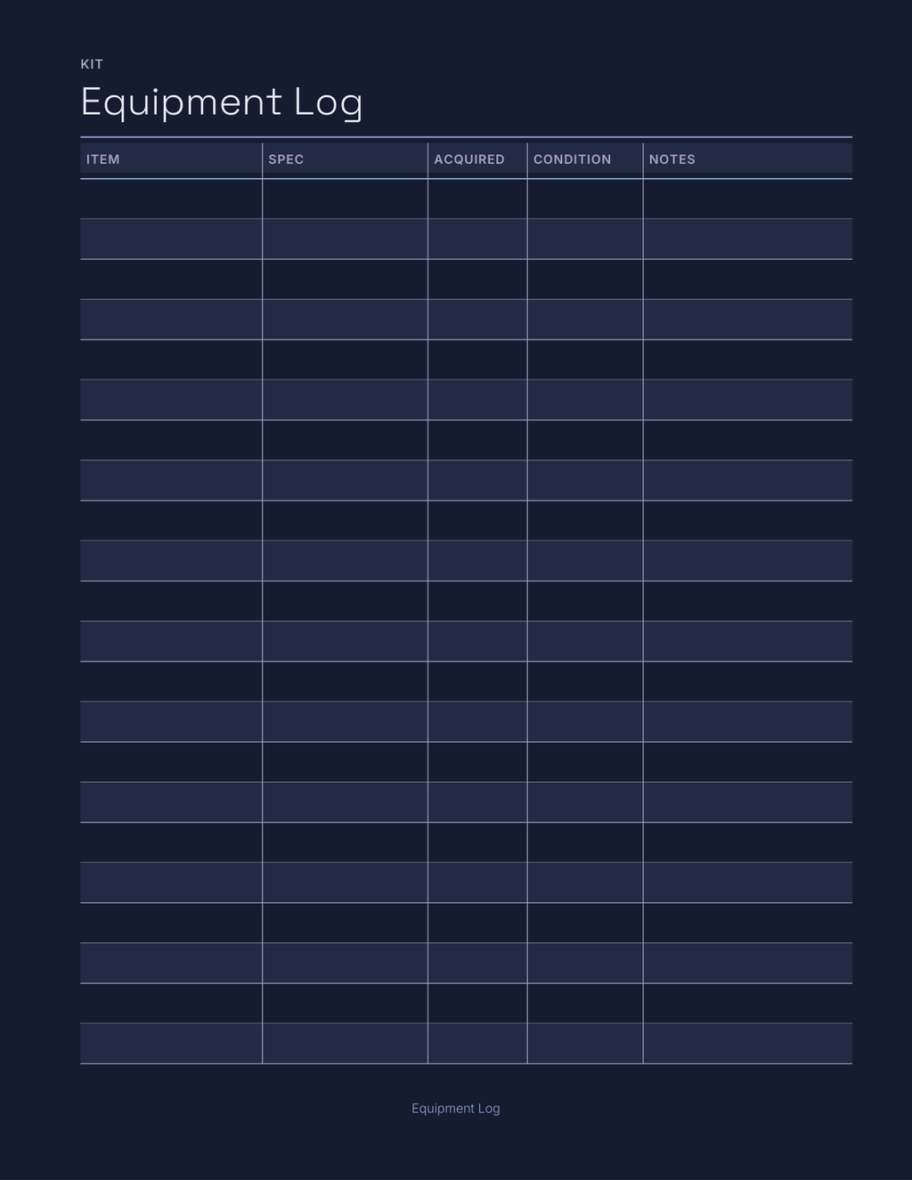 Star Watchers Planner 2027 — sample page 5