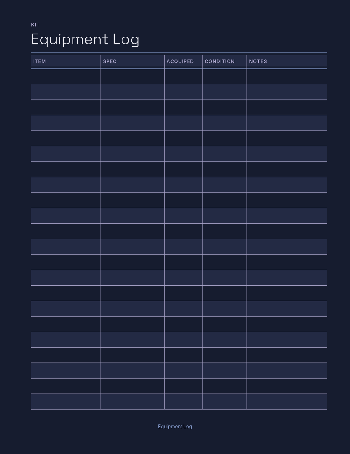 Star Watchers Planner 2027 — sample page 5