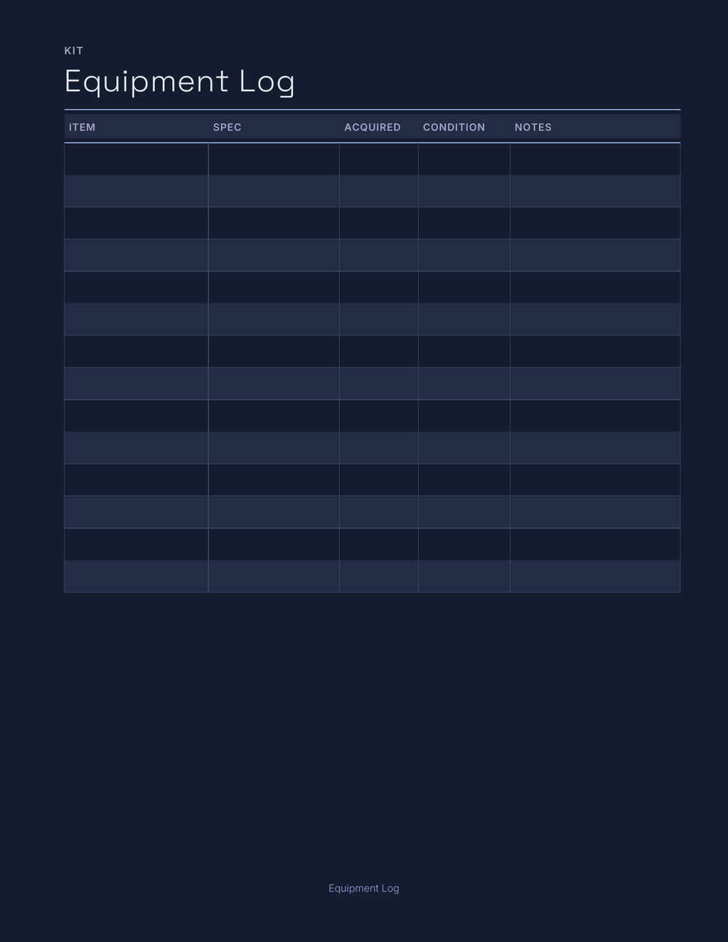 Star Watchers Planner 2027 — sample page 5