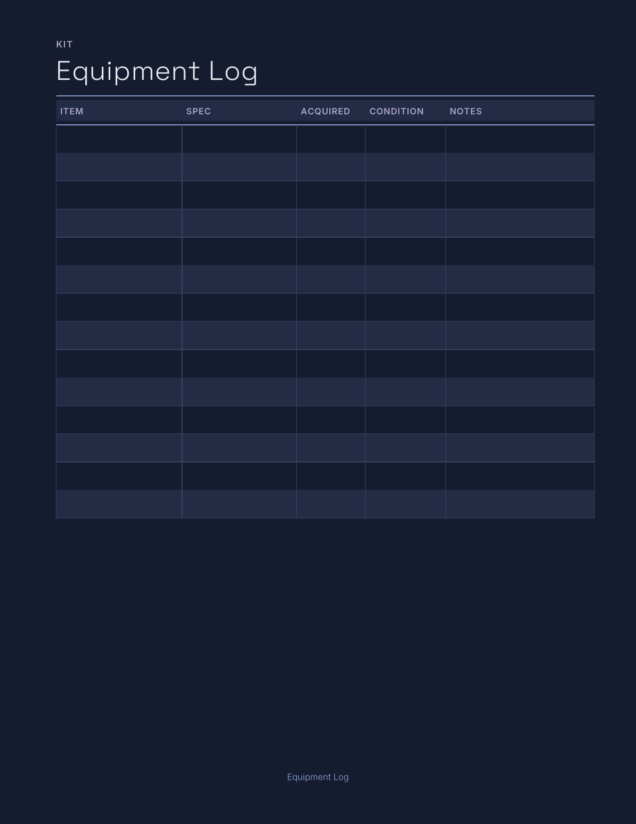 Star Watchers Planner 2027 — sample page 5