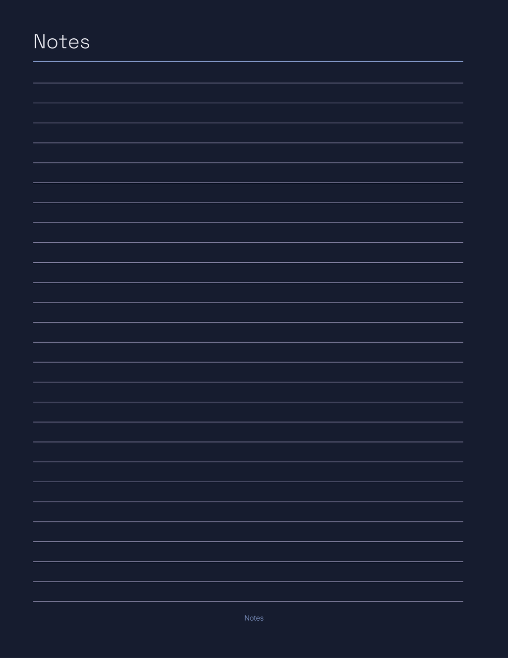 Star Watchers Planner 2027 — sample page 8