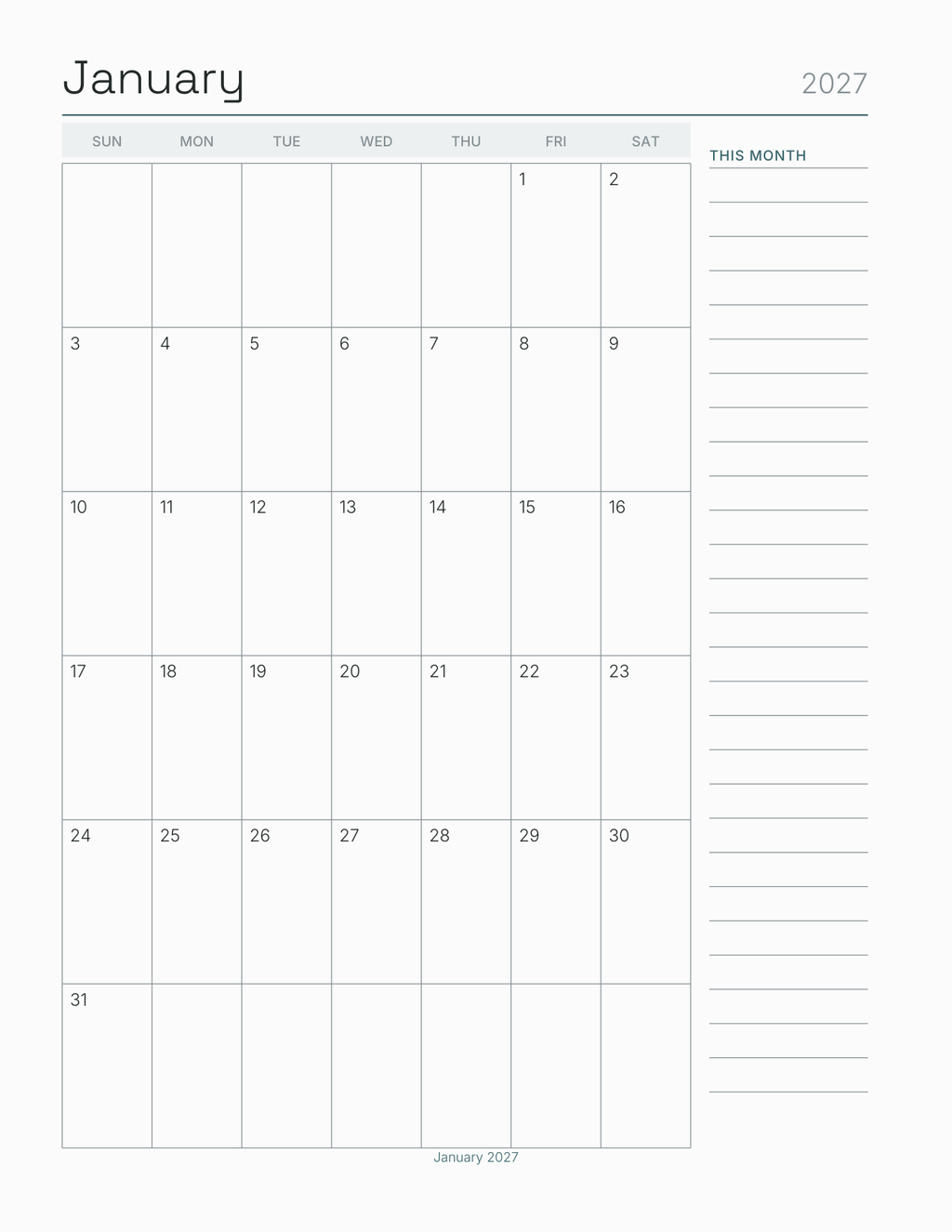 The Tide & Fishing Log 2027 — sample page 6
