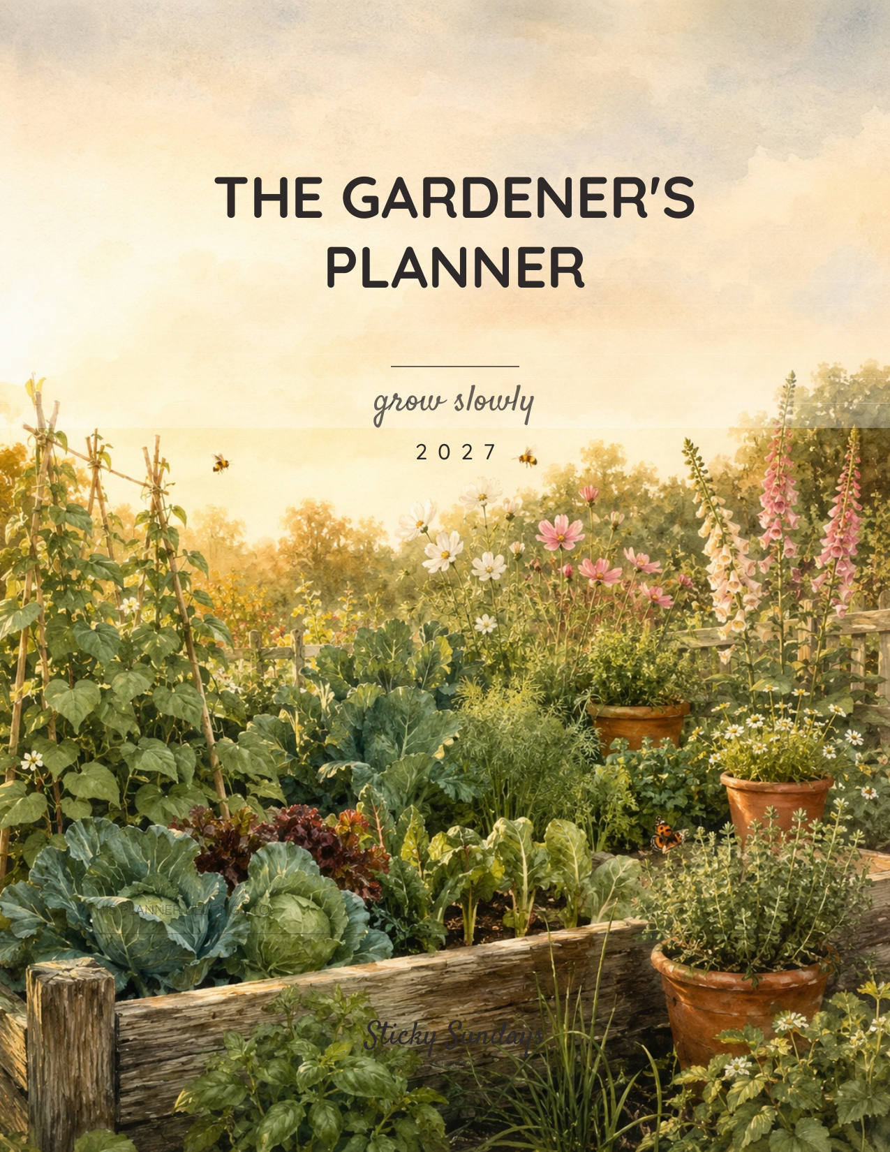 The Gardener's Planner 2027 cover