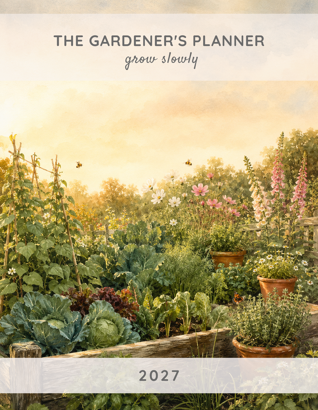 The Gardener's Planner 2027 cover