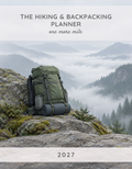The Hiking & Backpacking Planner 2027 cover
