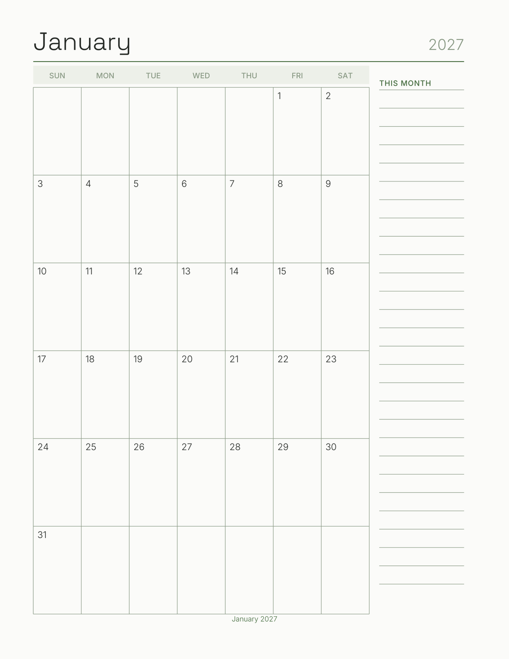 The Hiking & Backpacking Planner 2027 — sample page 6