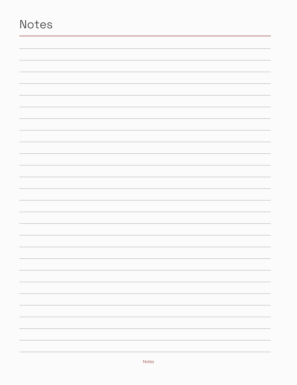 The Strength Training Planner 2027 — sample page 8