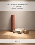 The Yoga & Movement Planner 2027 cover
