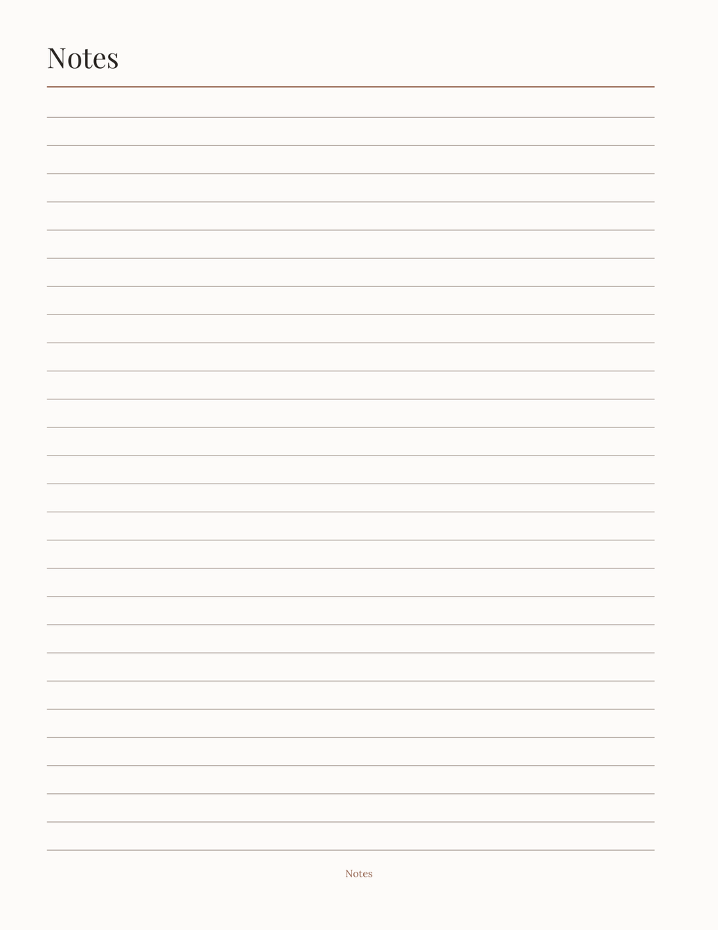 The Yoga & Movement Planner 2027 — sample page 8