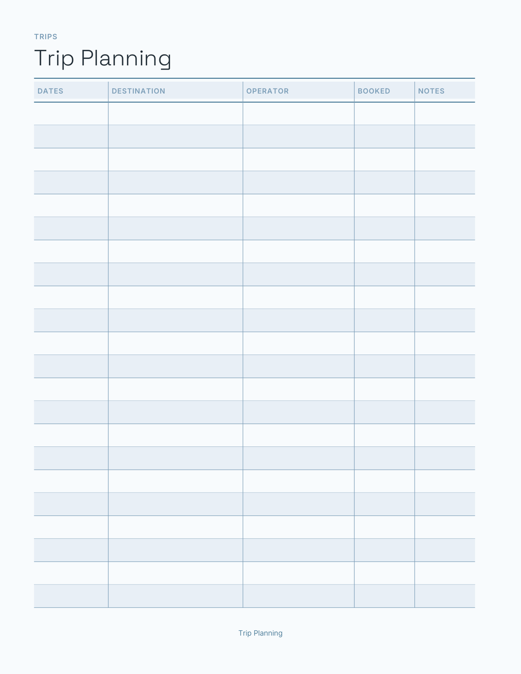 The Scuba Dive Log 2027 — sample page 4