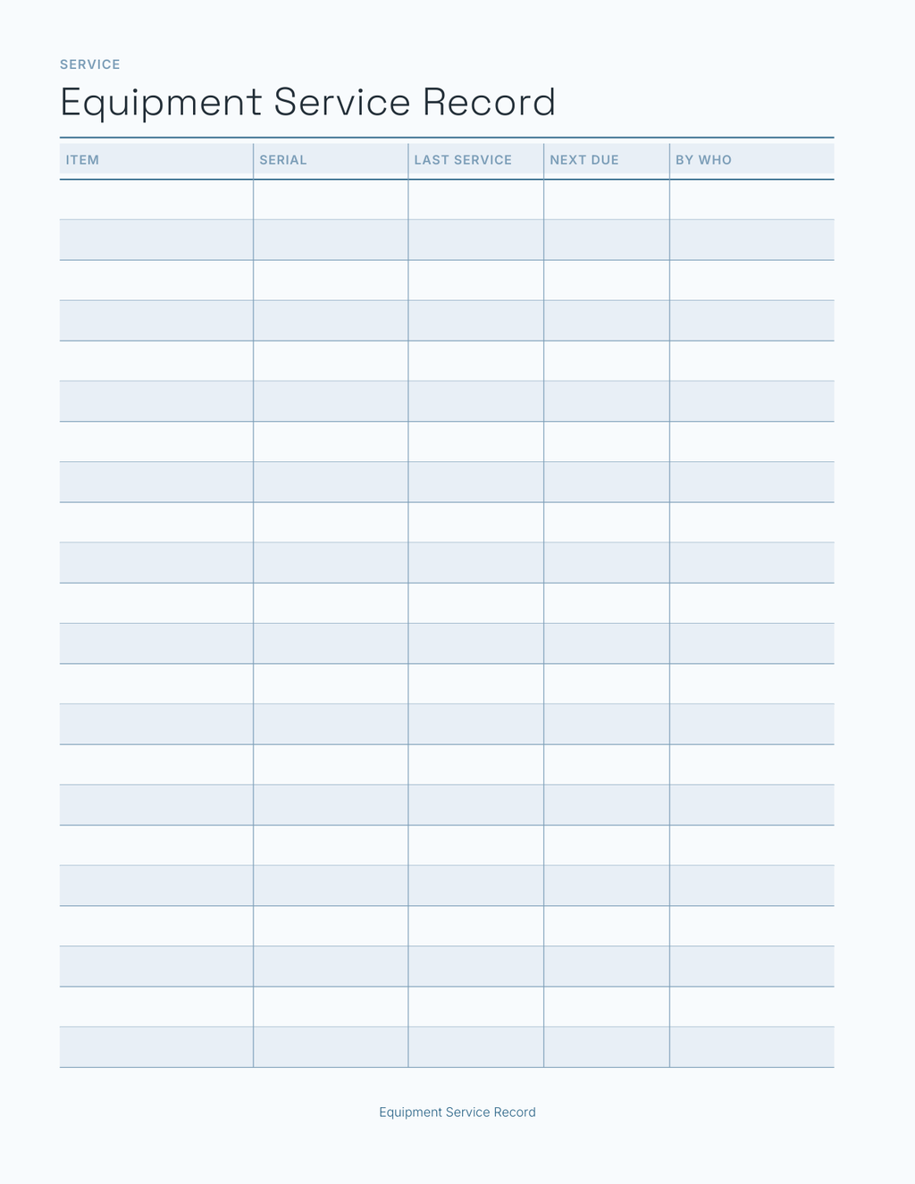 The Scuba Dive Log 2027 — sample page 8