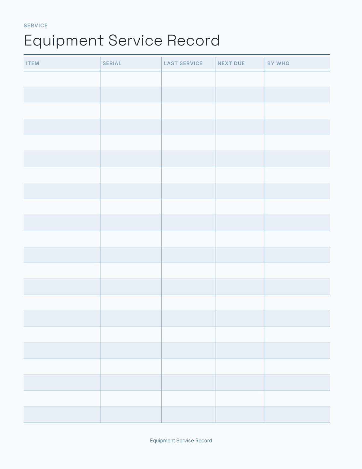 The Scuba Dive Log 2027 — sample page 8