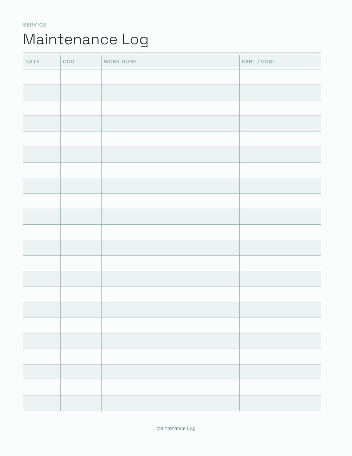 The Cycling & Bikepacking Planner 2027 — sample page 4