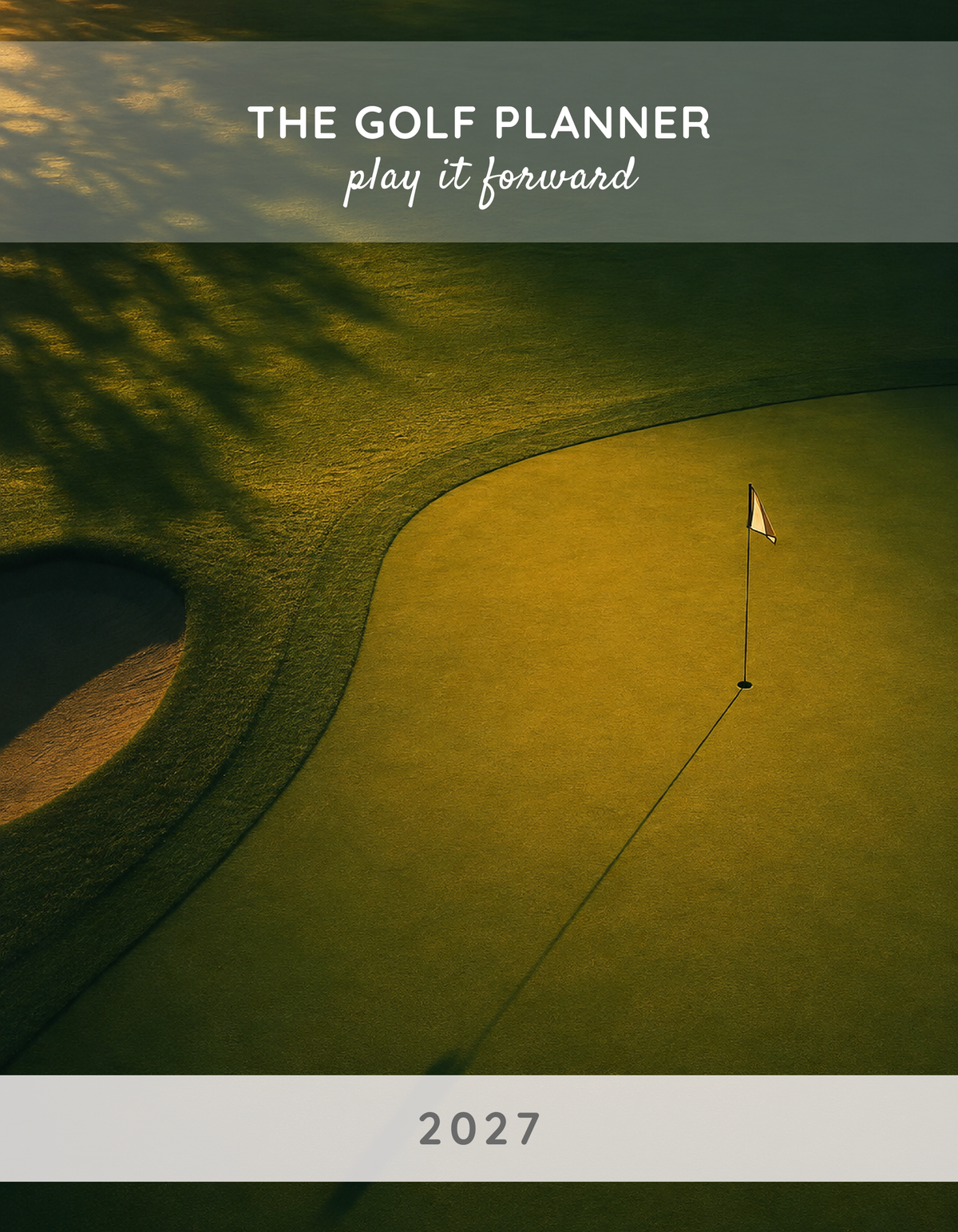 The Golf Planner 2027 cover