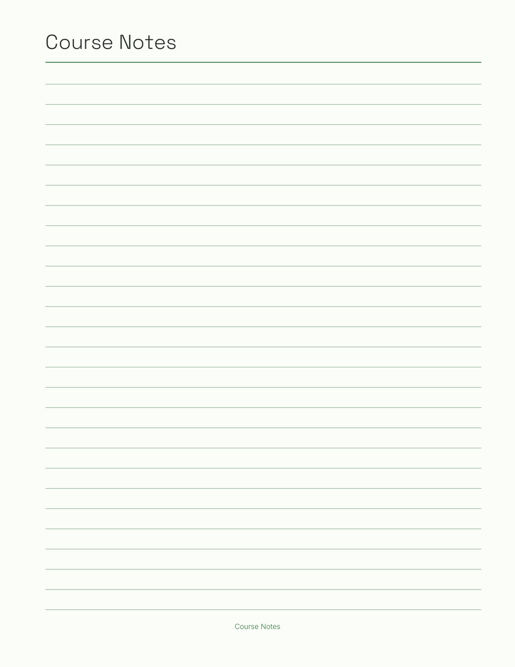 The Golf Planner 2027 — sample page 7