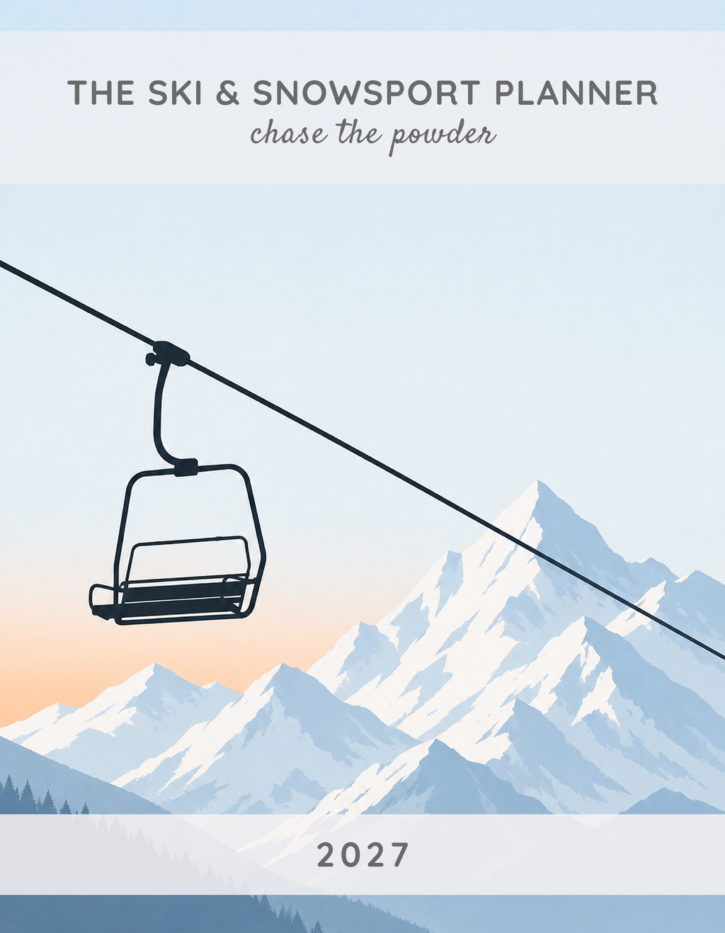 The Ski & Snowsport Planner 2027 cover
