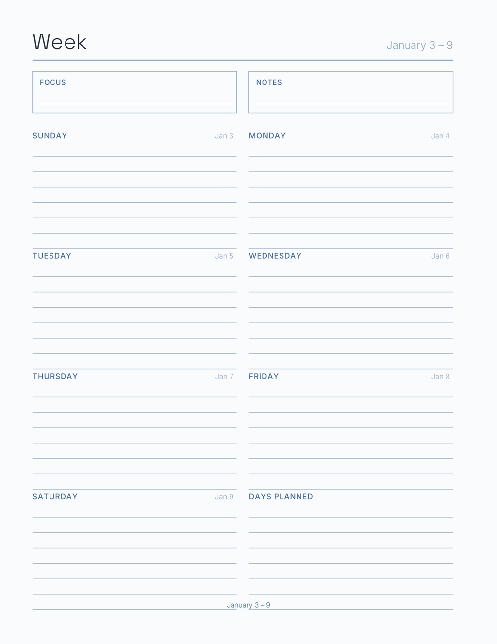 The Ski & Snowsport Planner 2027 — sample page 6