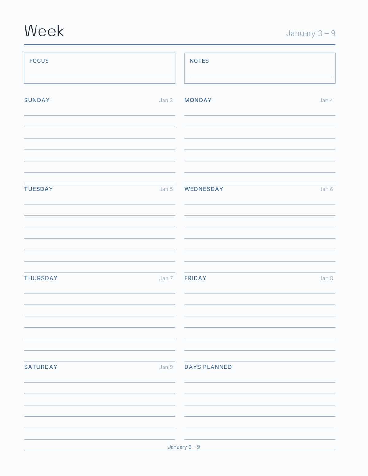 The Ski & Snowsport Planner 2027 — sample page 6